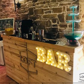 LOFT Barman na wesele | Obsługa barmańska | Weselny Drink bar