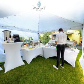 Wypożyczalnia namiotów z pełnym wyposażeniem Dekoracja światłem Dekoracje Florystyka