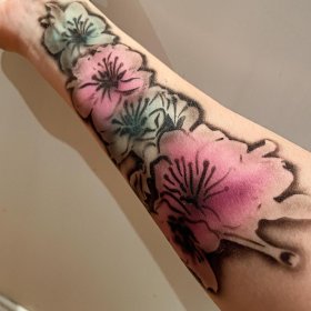 Tatuaże natryskowe Airbrush