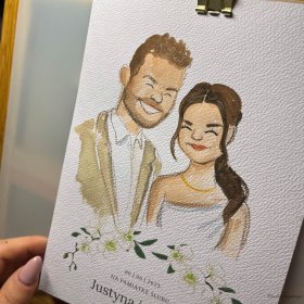 Live Art - malowanie na żywo gości weselnych