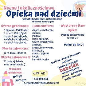 Opieka nocna nad dziećmi 