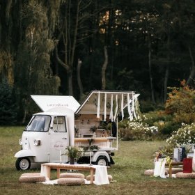 Prosecco Van i Pianino Vino mobilny bar na przyjęcie