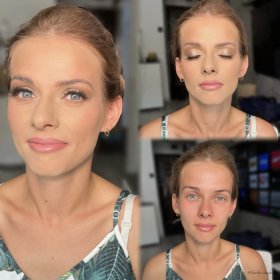 Makijaż/Makeup/ślubny/okazjonalny/korekta Pana Młodego/pakiety/dojazd