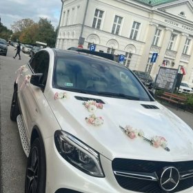 Ekskluzywny, luksusowy Mercedes do ślubu 